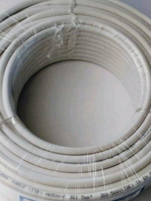 Flexible White Cable with Cross-section 3*1.50 (100 meters)