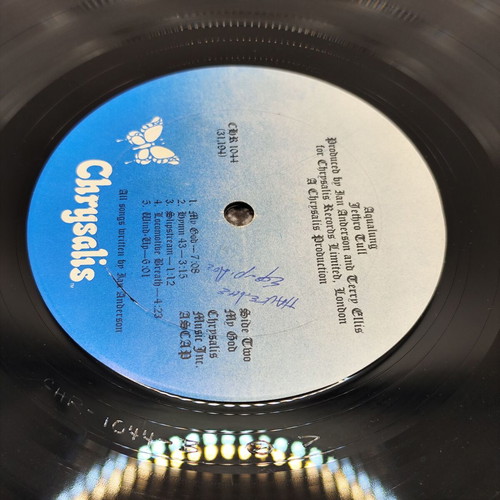 Jethro Tull Aqualung vinyl record used, vintage 1971