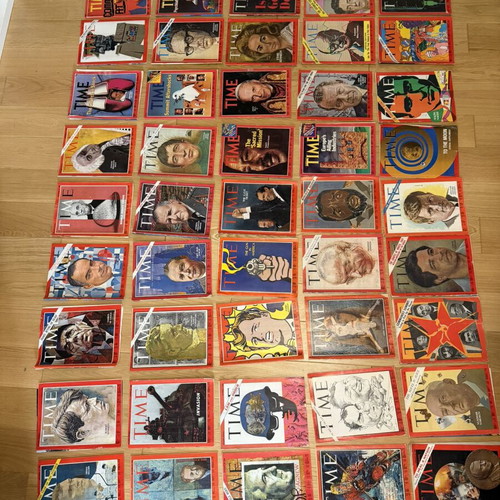 Time magazine vintage collection used, 49 issues from 60s and 70s