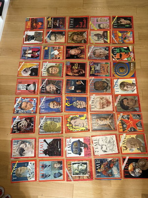 Time magazine vintage collection used, 49 issues from 60s and 70s