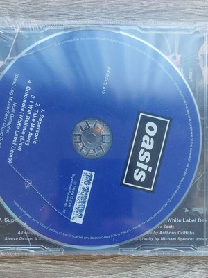Oasis Supersonic CD single mint sealed, rock