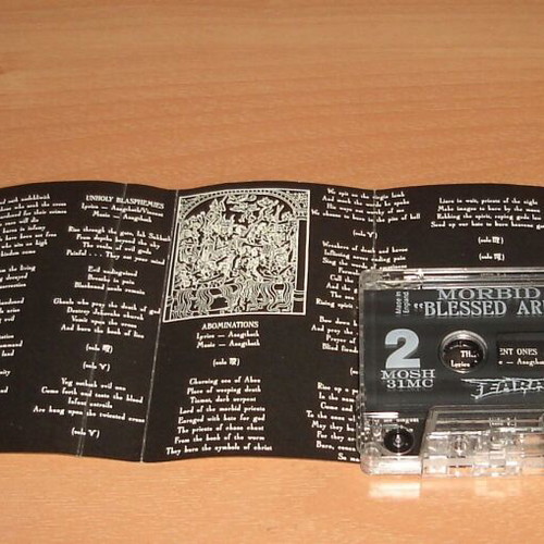 Morbid Angel Blessed Are The Sick cassette used, metal