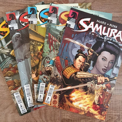 Samurai Gi kai Ouranos Complete Series 5 Issues used