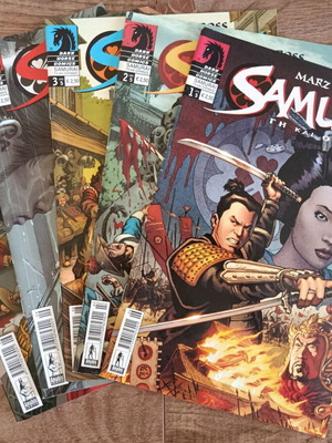 Samurai Gi kai Ouranos Complete Series 5 Issues used
