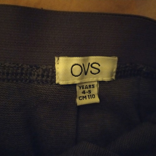 Ovs pleated skirt like new for 4-5 years old, size 110 cm, gray
