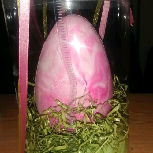 Large handmade chocolate egg new