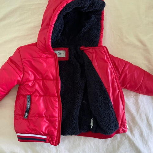 Hashtag children's jacket red, like new, 2 years old