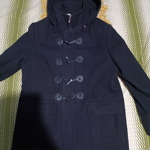 Montgomery coat women's used, black, handmade, size M-L
