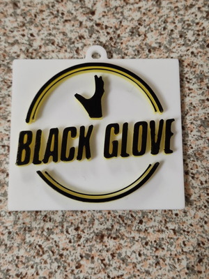 Customized keychain for catering business, 3D printed