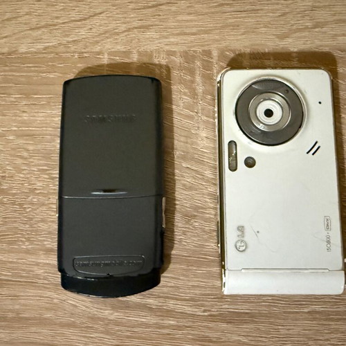 LG KU990i and Samsung U600 phones used, vintage collection or spare parts