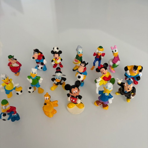 Kinder Mickey and Friends Soccer Team Figures like new