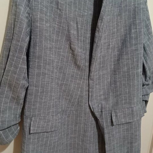 Piazza Italia Linen Jacket like new, size M, blue