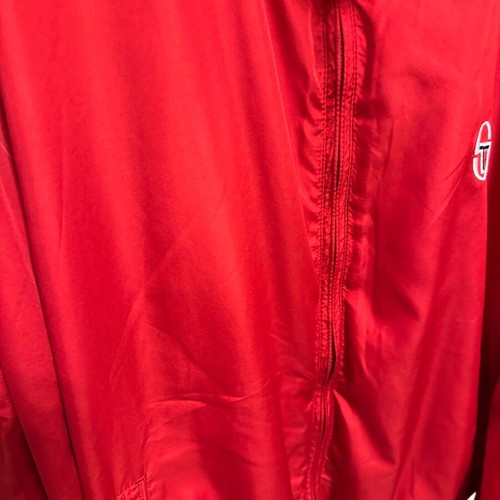 Sergio Tacchini windbreaker jacket red, like new, size XXL