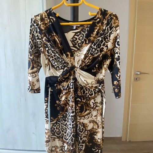 Leopard Dress one size like new by Zic Zac