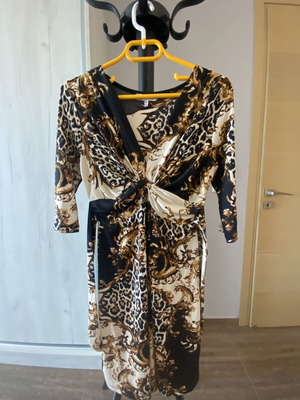 Leopard Dress one size like new by Zic Zac