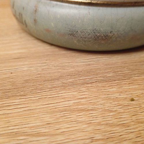 Metal Churchill s candy tin used, vintage with embossed design