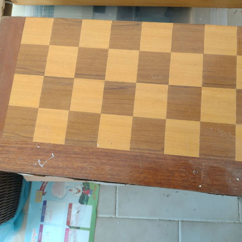 Backgammon set like new, 2 pieces, 30 years old
