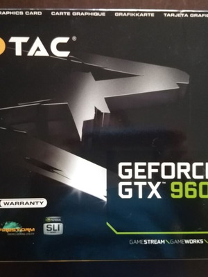 Zotac GeForce GTX 960 graphics card, 2GB DDR5