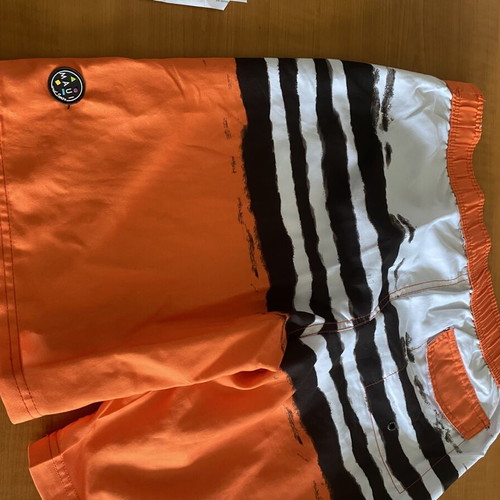 Maui & Sons men's swim shorts used, size M, orange