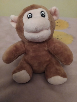 Jysk plush monkey, 15 cm