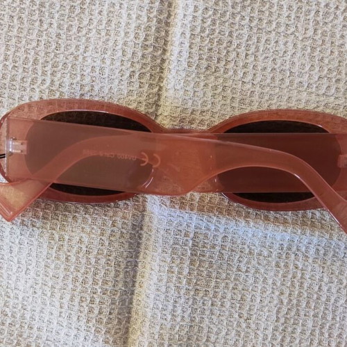 Solo-Solis NDL2968 sunglasses new, pink transparent frame