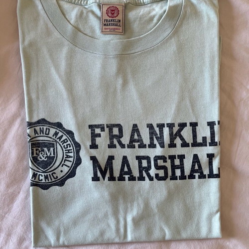 Franklin And Marshall t-shirt used, turquoise, size M