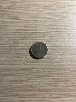 Rare Romanian Coin 50 Bani New