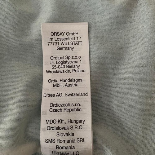 Orsay Ombre Pleated Dress size 38 EUR like new, turquoise blue