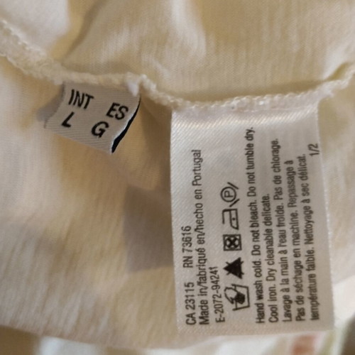 Boss sleeveless shirt used, size L, beige
