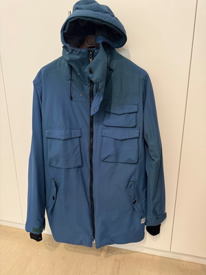 Μπουφάν ski & snowboard Colour XL μεταχειρισμένο, γαλανόπρασινο