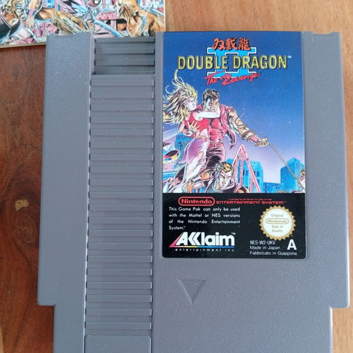 Nintendo NES Double Dragon 2 The Revenge used, complete in box
