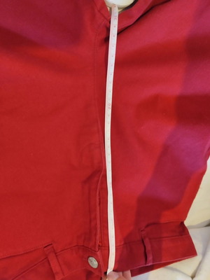 Talbots red cotton pants small used