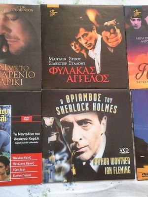 DVD movies set of 6 like new