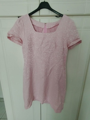 Dress pink, like new, fits Medium-Large