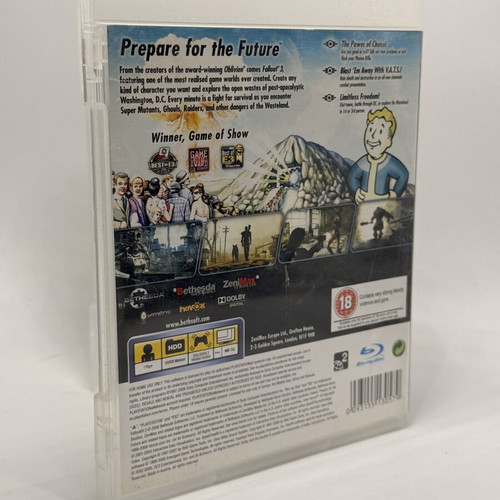 Fallout 3 PS3 game used, action adventure