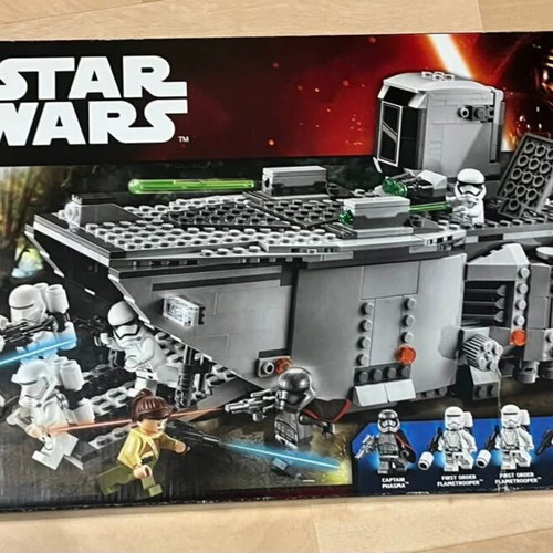 Lego 75103 First Order Transporter used, complete with minifigures