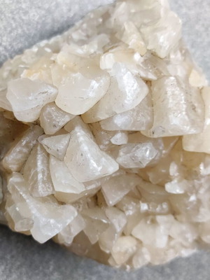 Raw Serifos Quartz used natural crystal with iron crust