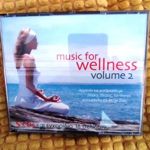 Music for Wellness Volume 2 5 CD set like new with 16-page booklet