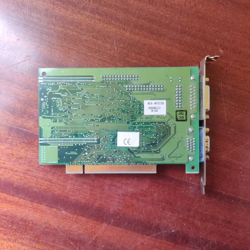 Matrox Mystique 2MB PCI video card like new