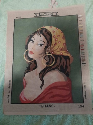 Elvico embroidery canvas Gypsy 45x60