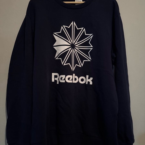 Reebok men's sweatshirt like new, blue, size L