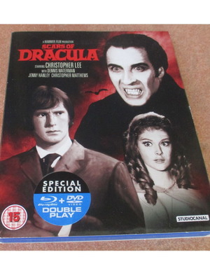 Scars of Dracula Blu-ray & DVD σαν καινούργιο, τρόμου, region B/2