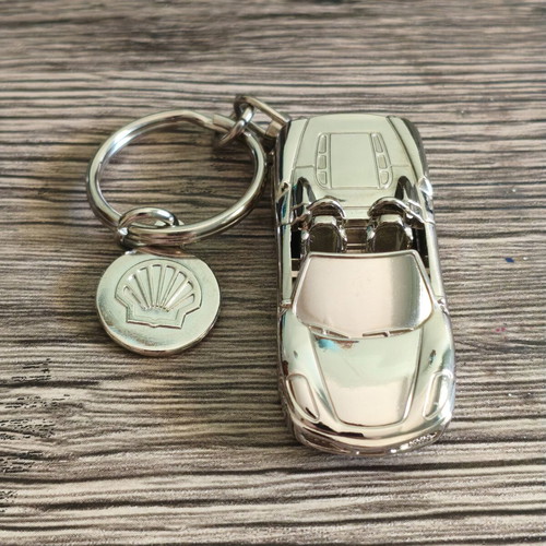 Ferrari F430 miniature keychain like new, silver