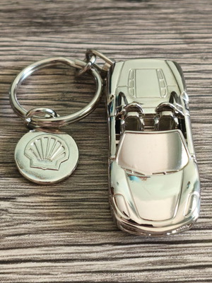 Ferrari F430 miniature keychain like new, silver
