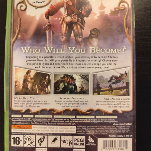 Fable II Xbox360 used