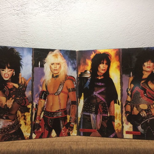 Motley Crue Shout at The Devil LP used, first German edition