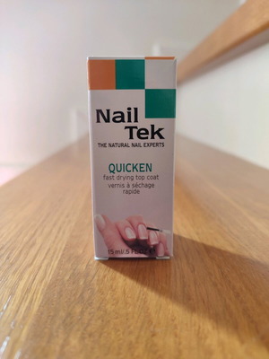 Nail Tek fast dry top coat new professional clear nail polish