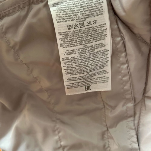 Amisu jacket like new, gray beige, size M-L