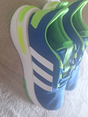 Adidas Racer TR23 Kids Shoes new, blue and green