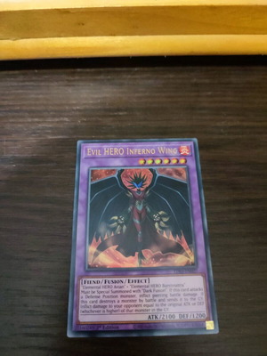 Evil HERO Inferno Wing V.1 ultra rare καινούργιο